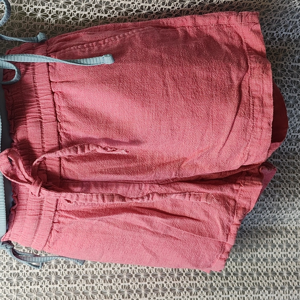 LOFT Pink Textured Fabric